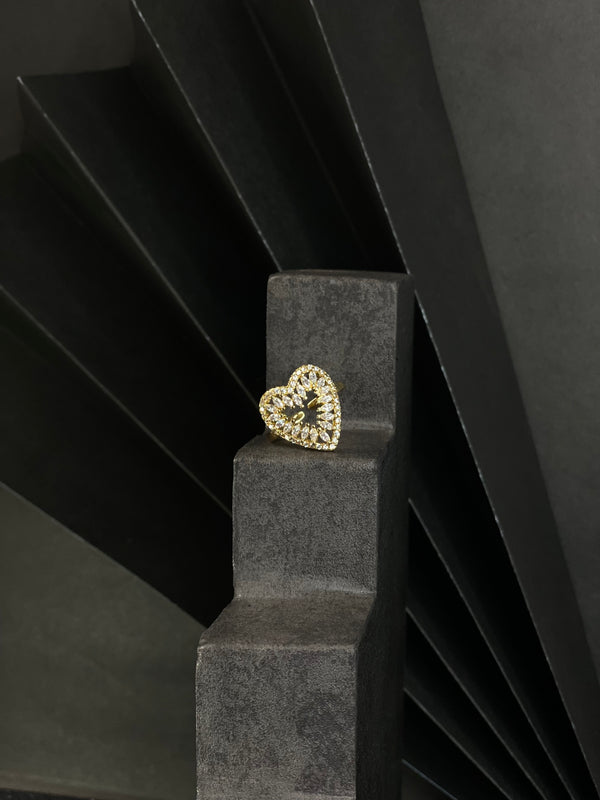 ANILLO CORAZON ZIRCONIA